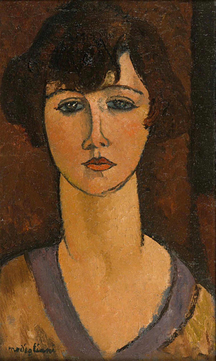 Portrett av Elisabeth Fuss-Amoré av Amedeo Modigliani