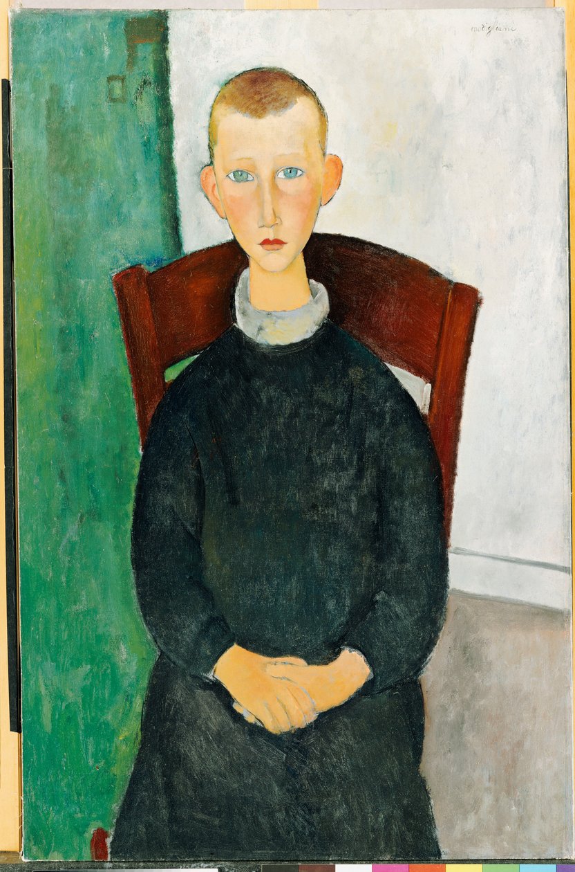 Vaktmesterens sønn, 1918 av Amedeo Modigliani