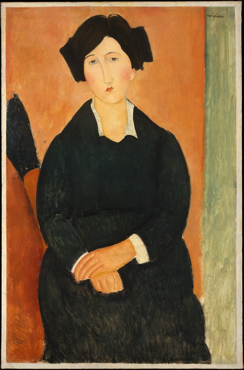 Den italienske kvinnen av Amedeo Modigliani