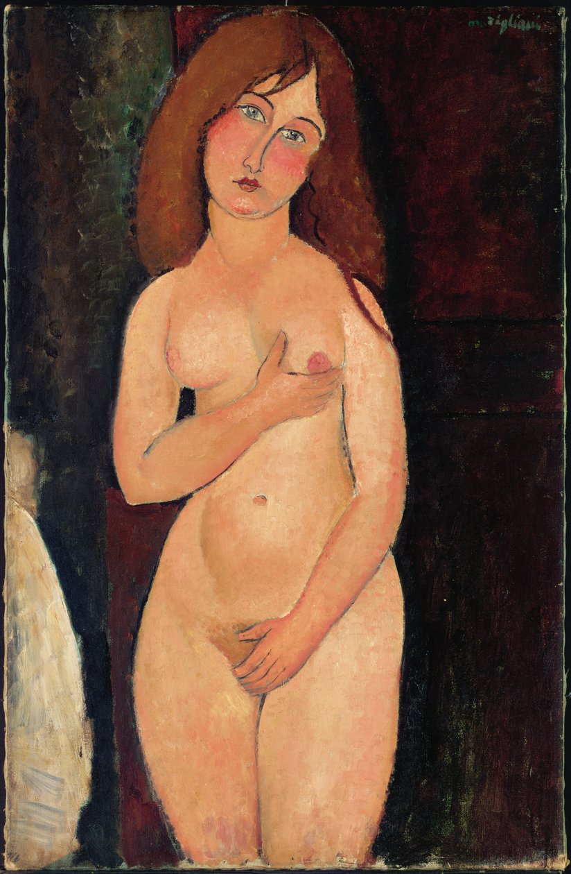 Venus eller stående naken eller naken Medici; Venus av Amedeo Modigliani