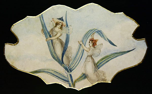 Fairy Gossip, ca. 1860 (akvarell og blyant på papir) av Amelia Jane Murray