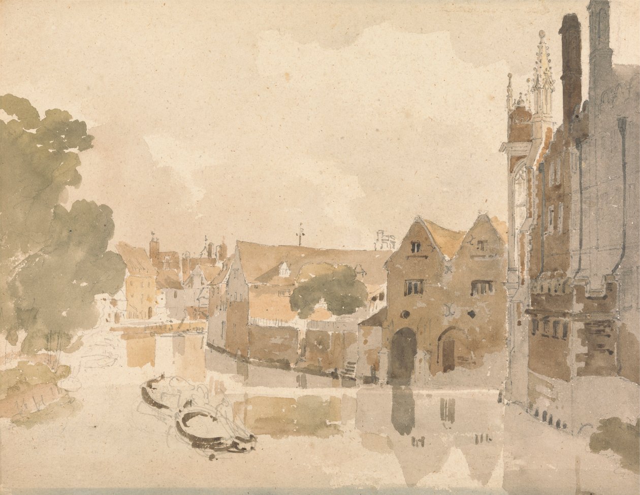 På kameraet. . . baksiden av St. John's College, Cambridge av Amelia Long