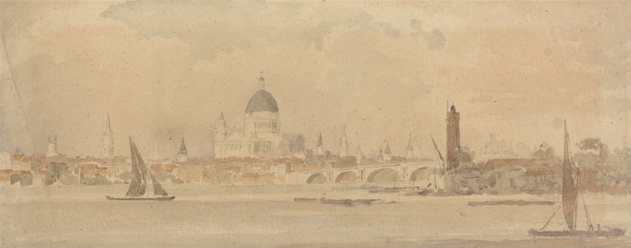 St. Pauls og Blackfriars Bridge av Amelia Long