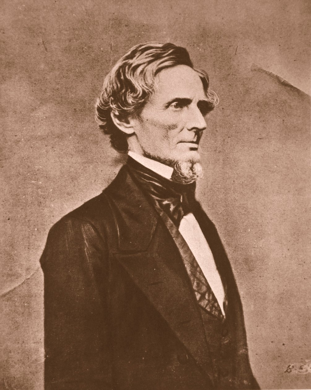 Jefferson Davis (sepia-bilde) av American Photographer
