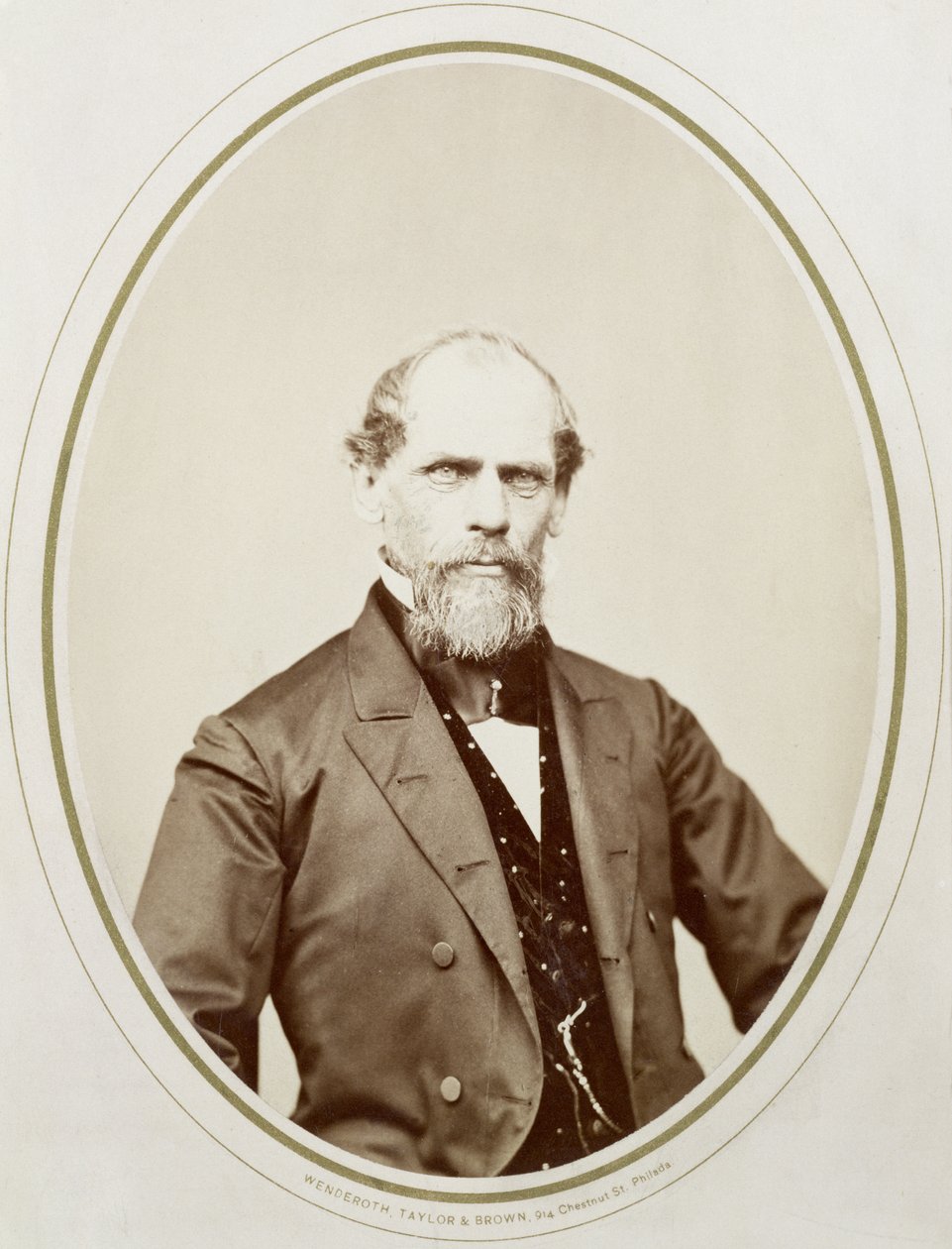 John Augustus Roebling (1806–69) av American Photographer