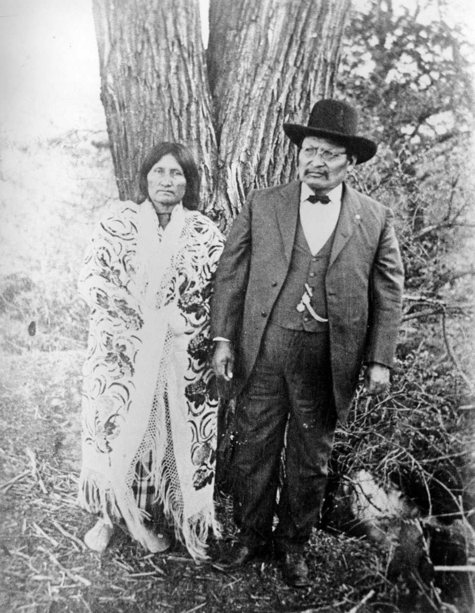 Ensom ulv og hustru, ca. 1890-1910 av American Photographer