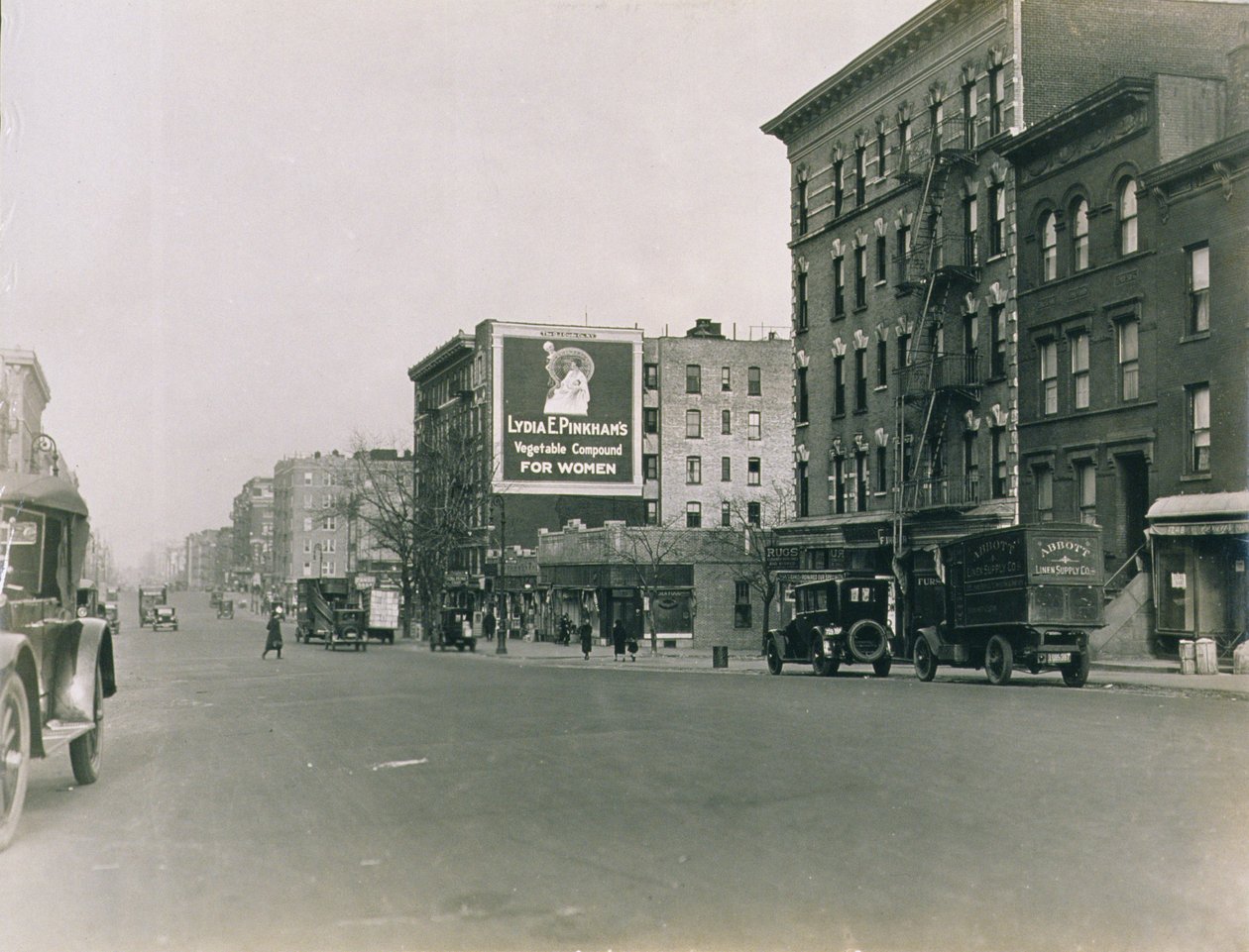 Lydia Pinkham Co.-annonse, 1923 av American Photographer