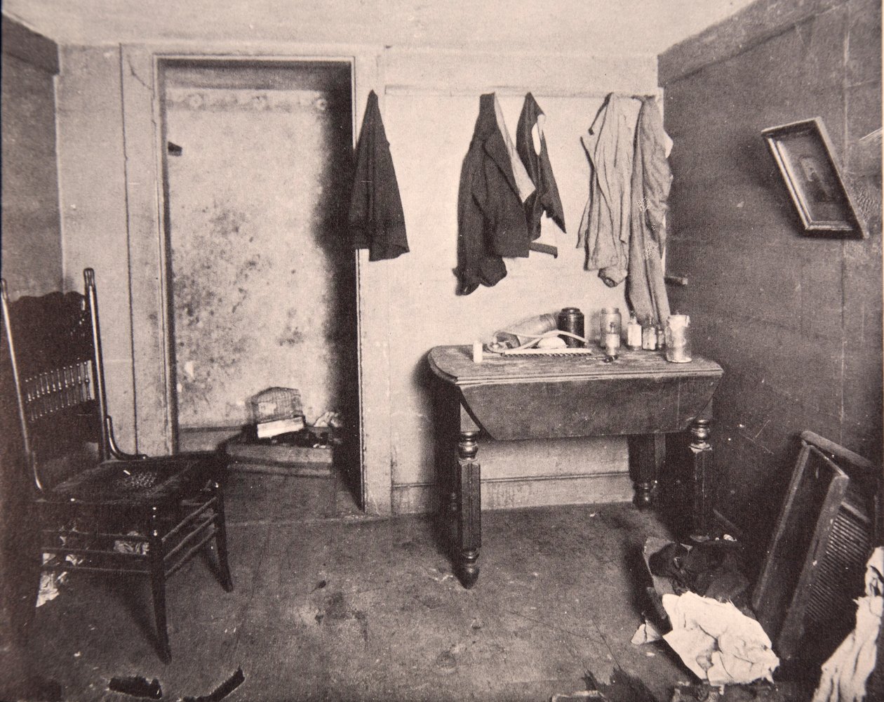 New York Tenement boliger, 1890-tallet av American Photographer