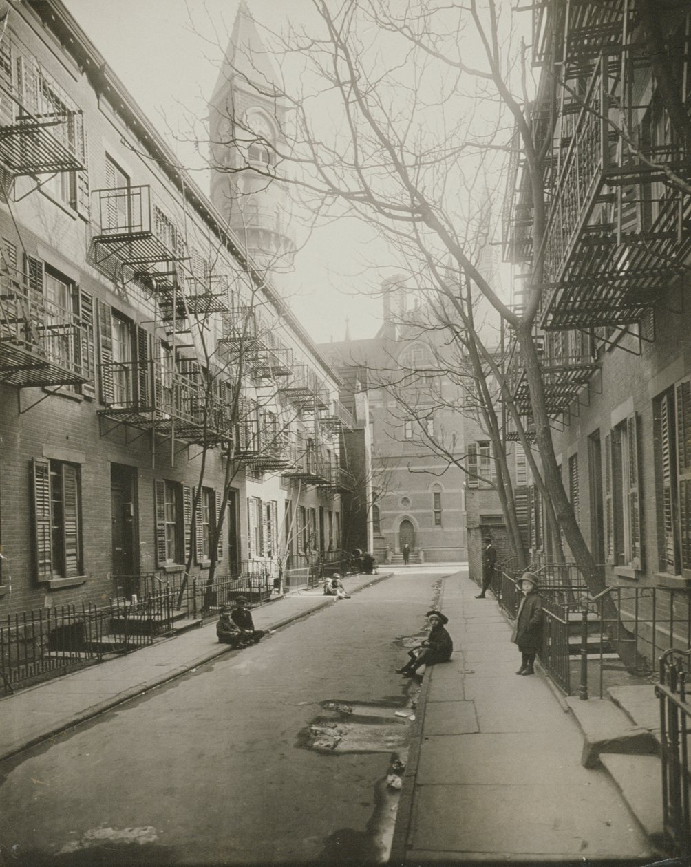 Patchen Place, Greenwich Village, New York, 1916-20 av American Photographer
