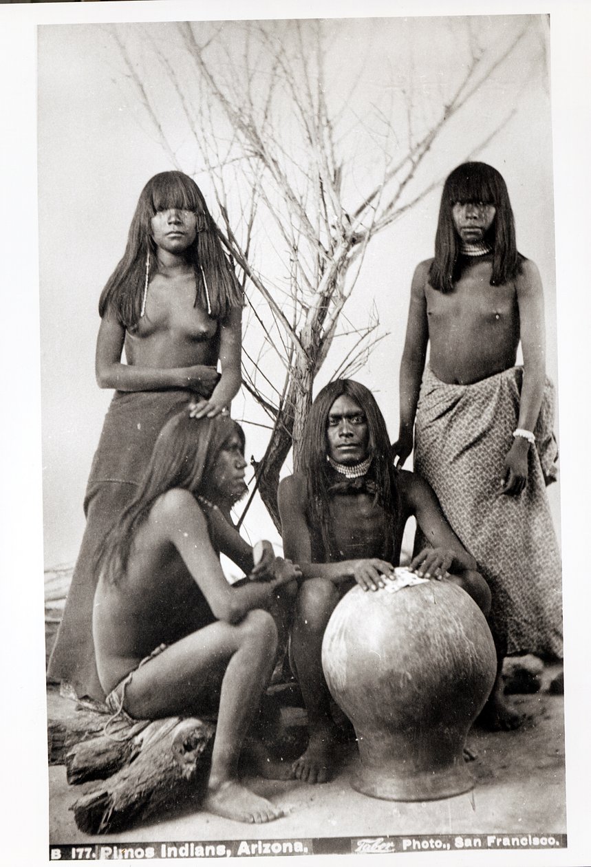 Pimos-indianere i Arizona av American Photographer