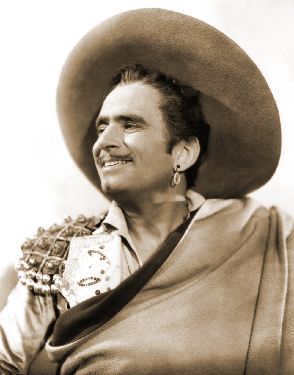 Portrett av Douglas Fairbanks Sr. som filmer The Private Life of Don Juan 1934 av American Photographer