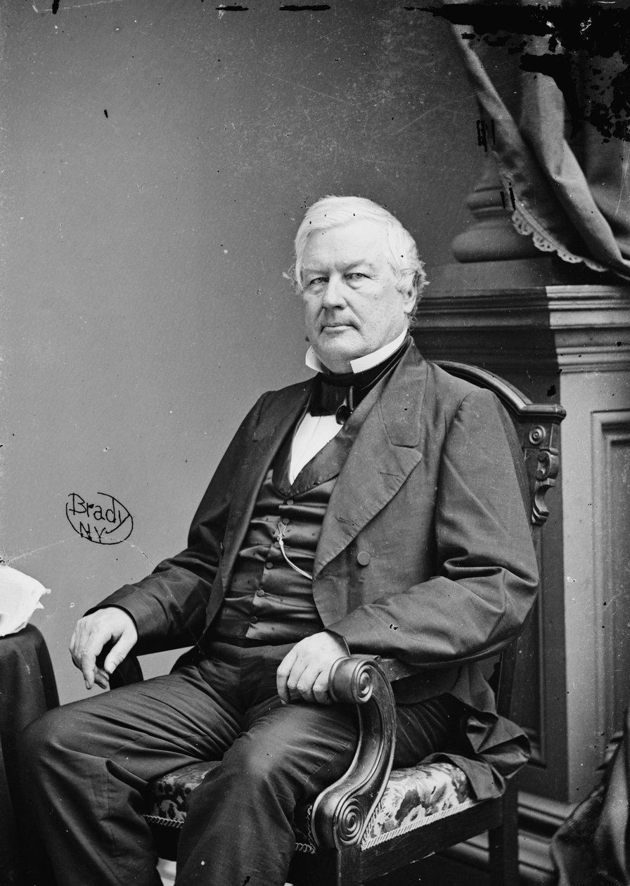President Millard Fillmore, 1855-65 av American Photographer