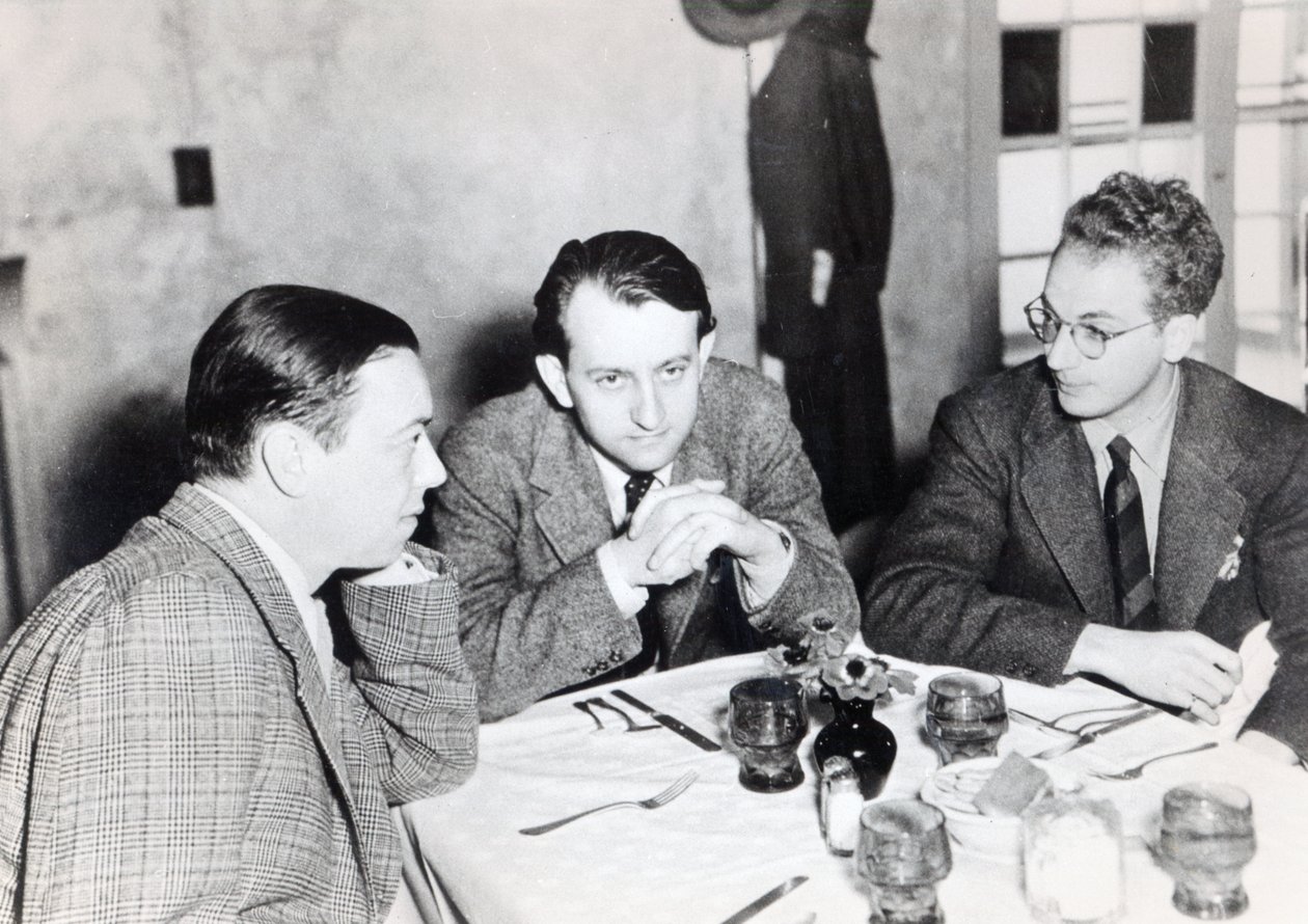 Robert Florey, Andre Malraux og Clifford Odets, 1937 av American Photographer