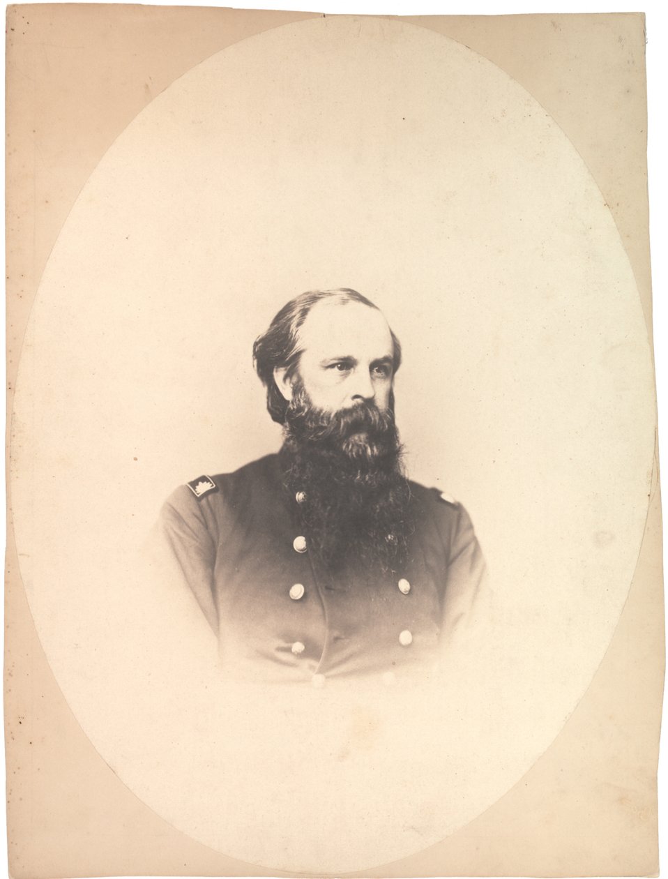 Salttrykk av oberst George Sears Greene, 1860 (sepia-bilde) av American Photographer