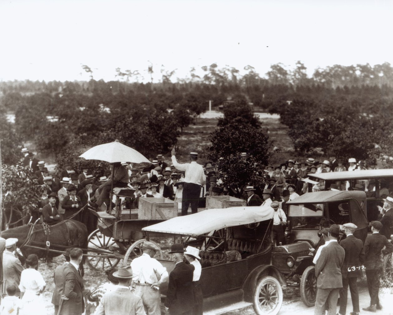 Selger land i Coral Gables, 13. desember 1920 av American Photographer