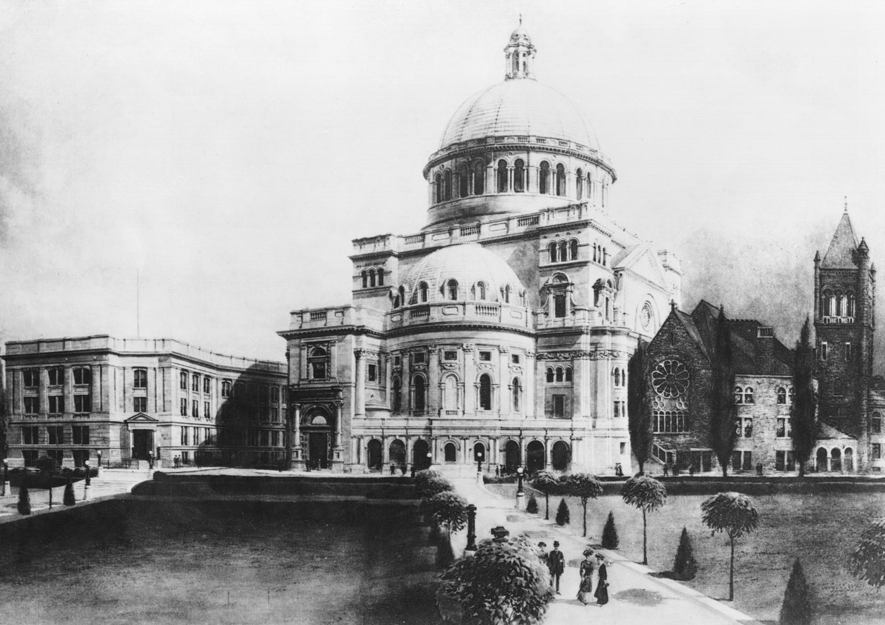 The First Church of Christ, vitenskapsmann i Boston av American Photographer