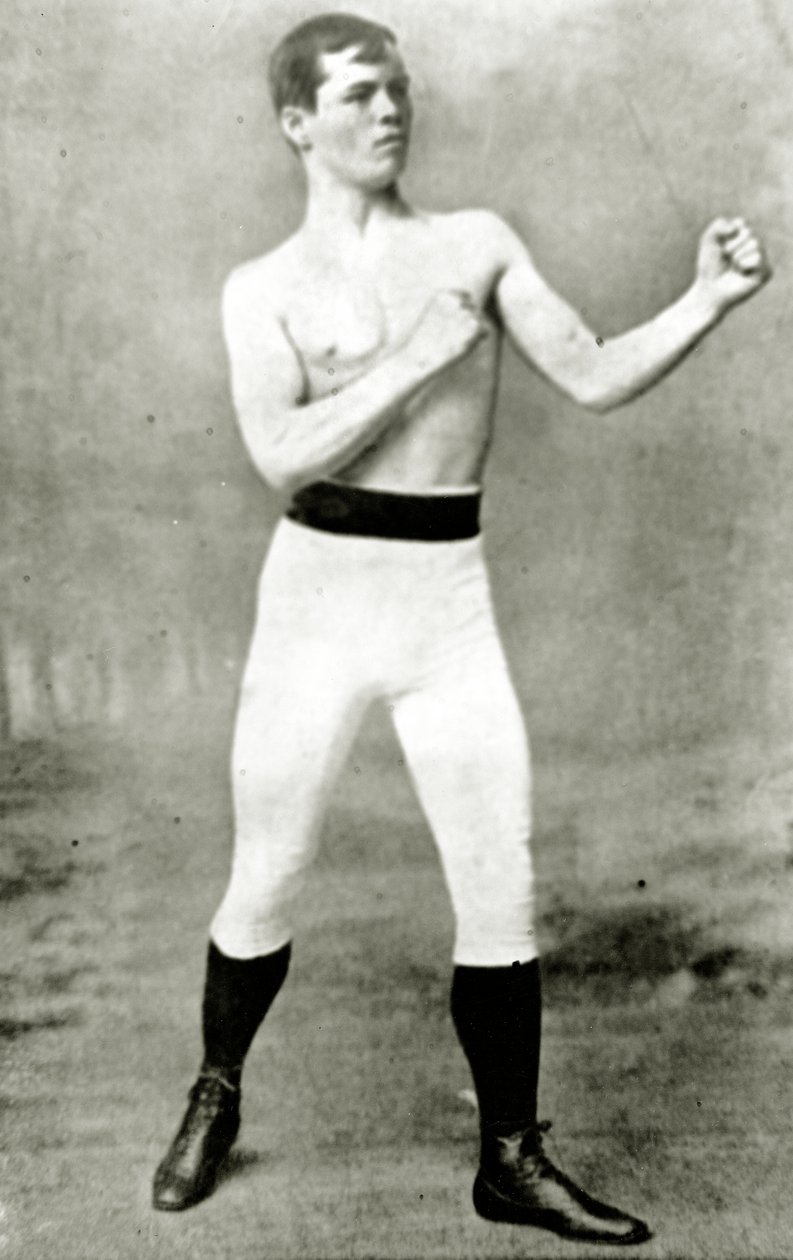 Tommy Warren, 1885 (sepia-bilde) av American Photographer