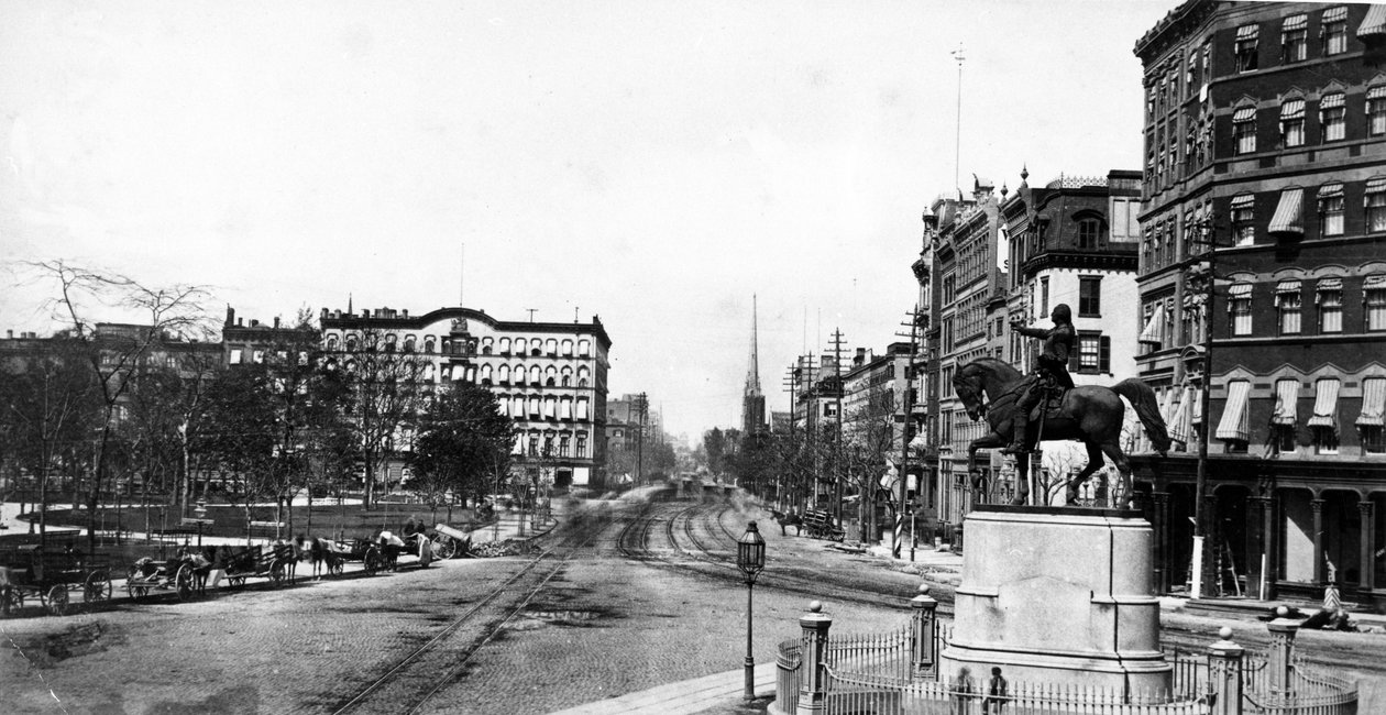 Union Square, New York City, ca. 1870 av American Photographer