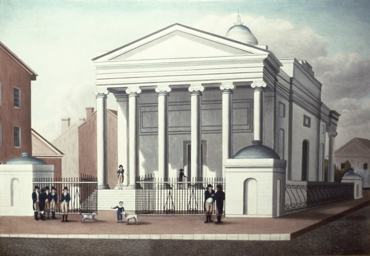 Bank of Pennsylvania, ca. 1804 av American School