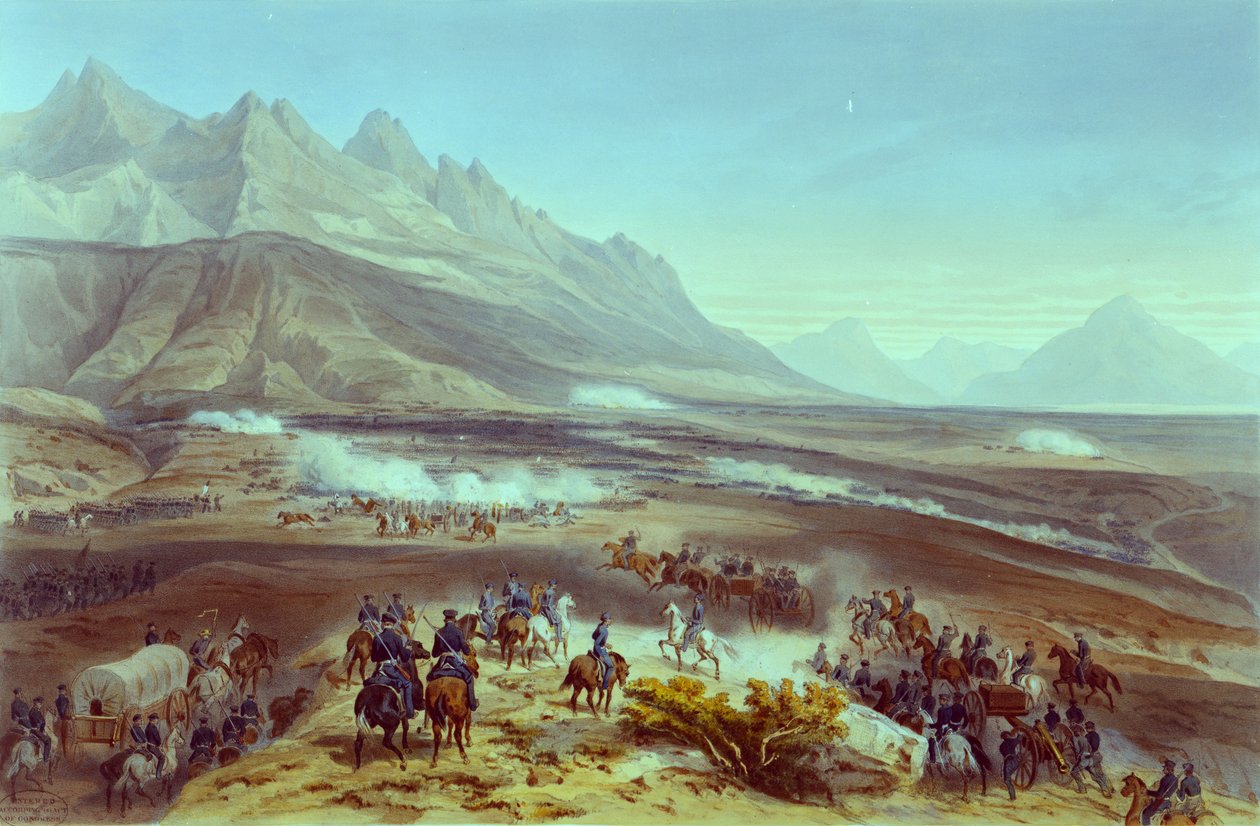 Slaget ved Buena Vista, 22.–23. februar 1847 av American School