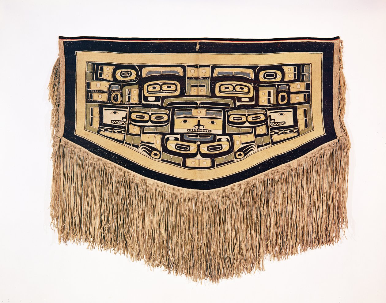 Teppe, Chilkat Tribe (ull og sedertrebark) av American School
