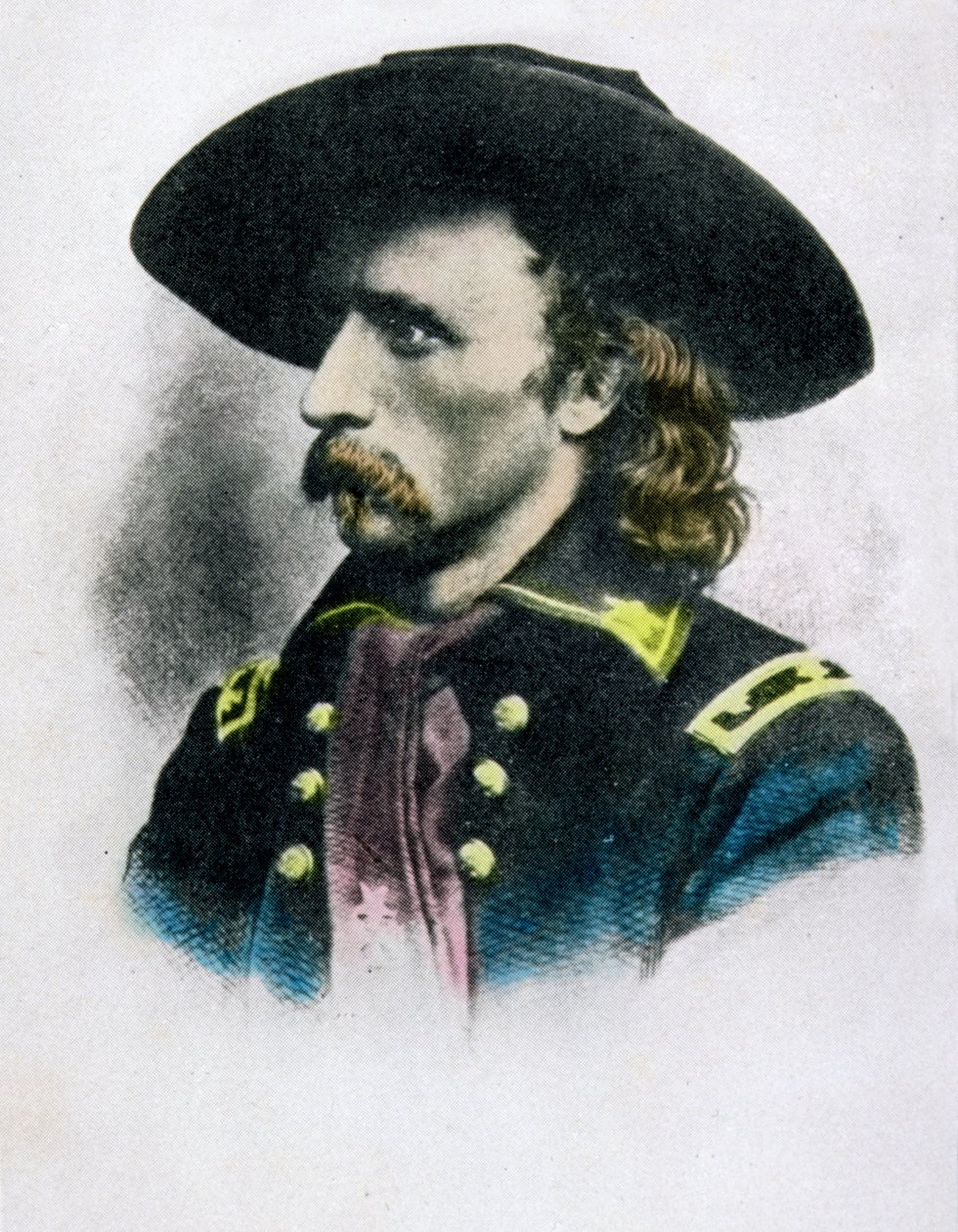 George Armstrong Custer (senere fargelegging) av American School