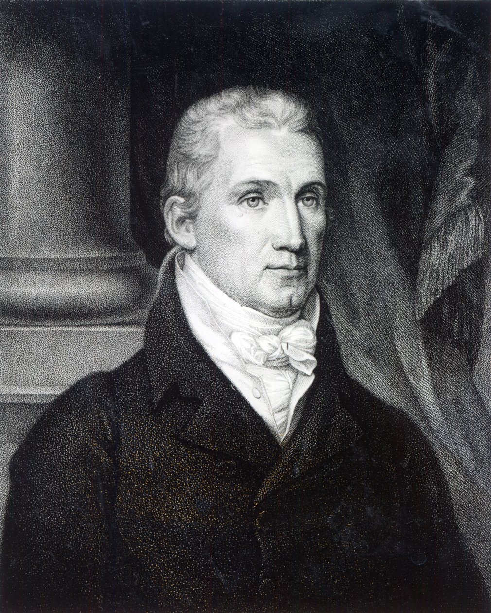 James Monroe, gravert av Thomas Gimbrede (1781-1832) av American School