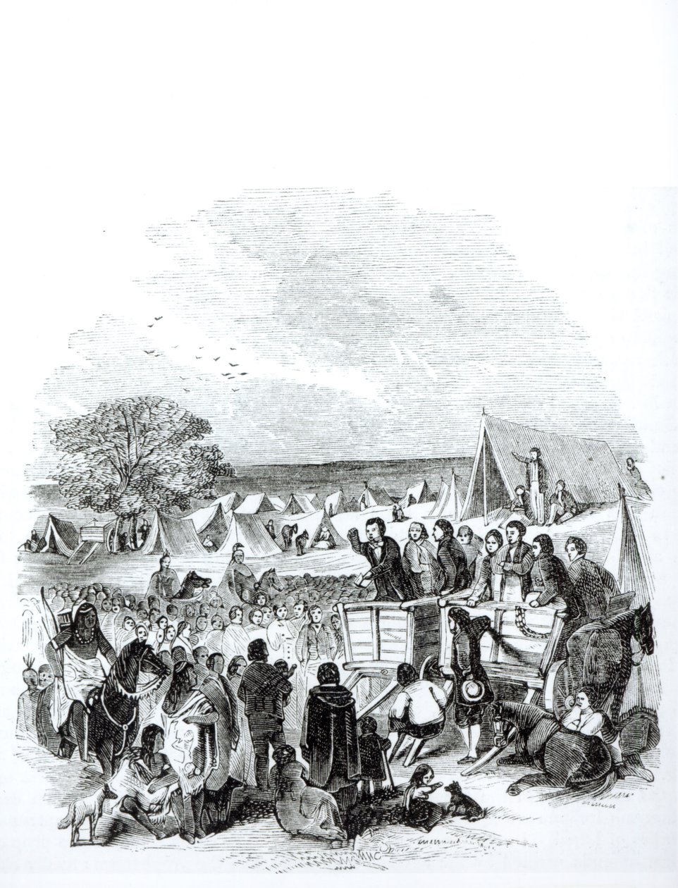 Joseph Smith forkynner i villmarken av American School