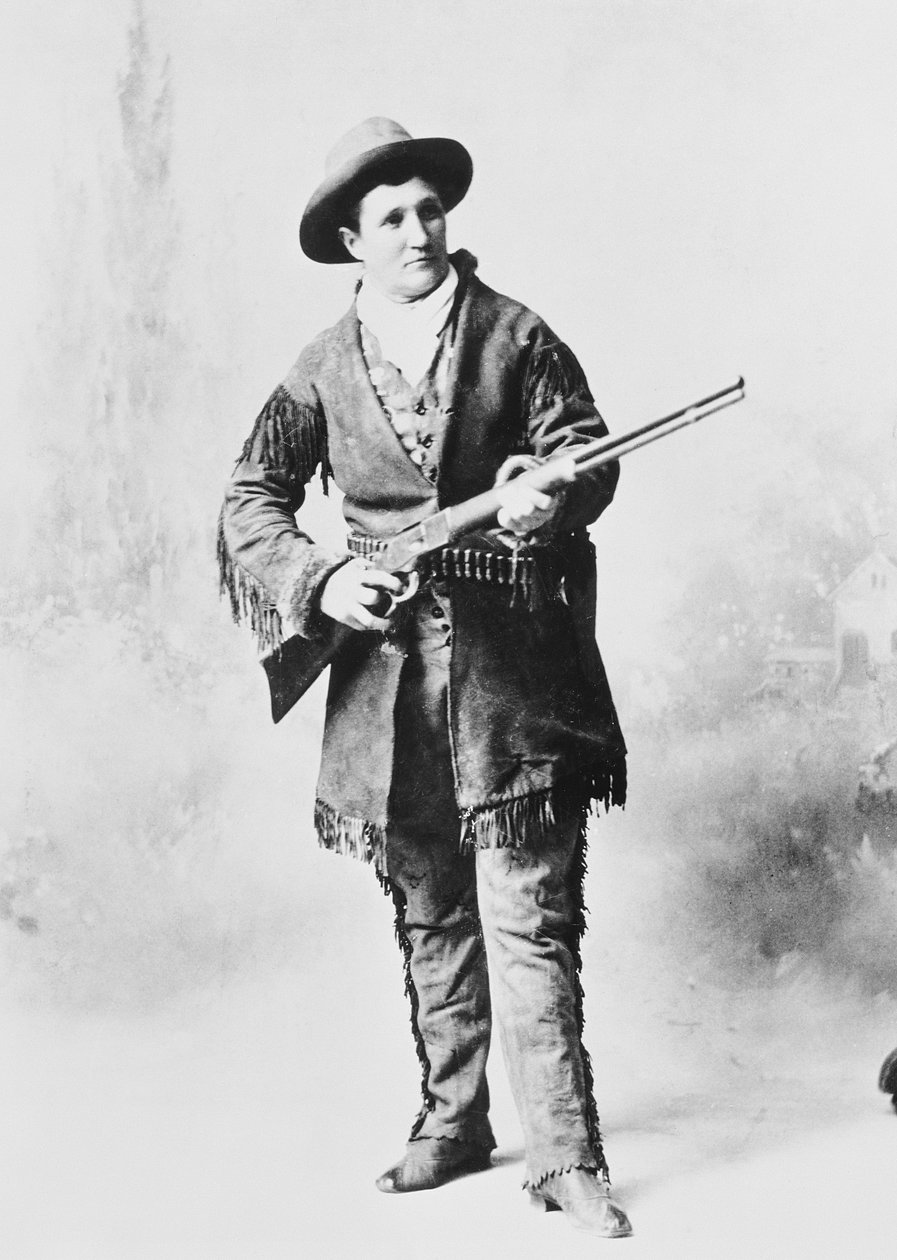 Martha Canary (Calamity Jane) ca. 1895 av American School