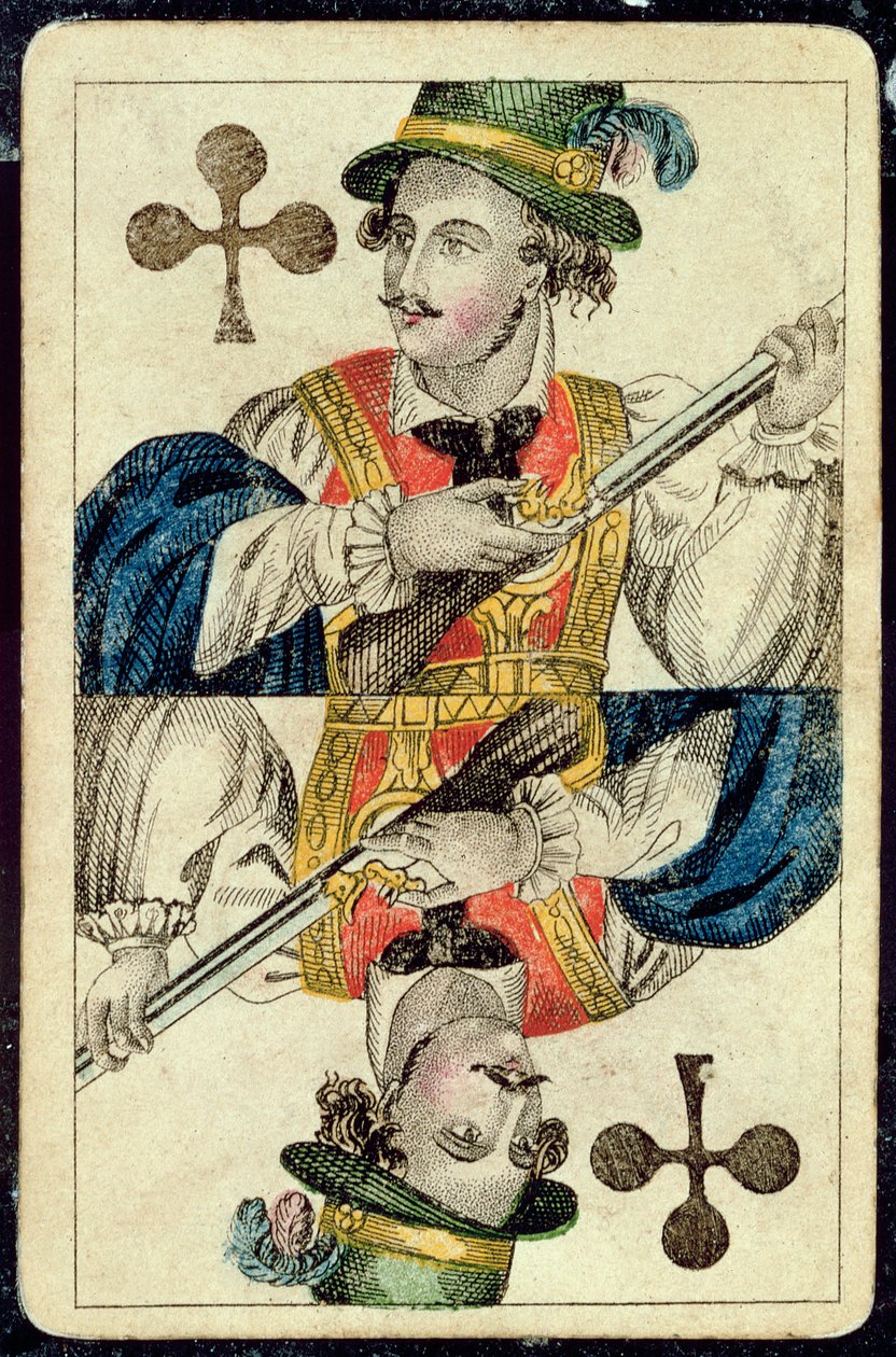 Spillekort: Jack of Clubs av American School