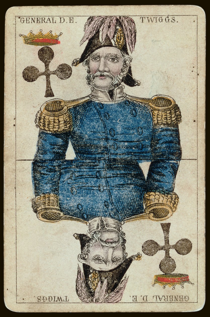 Spillekort: King of Clubs av American School