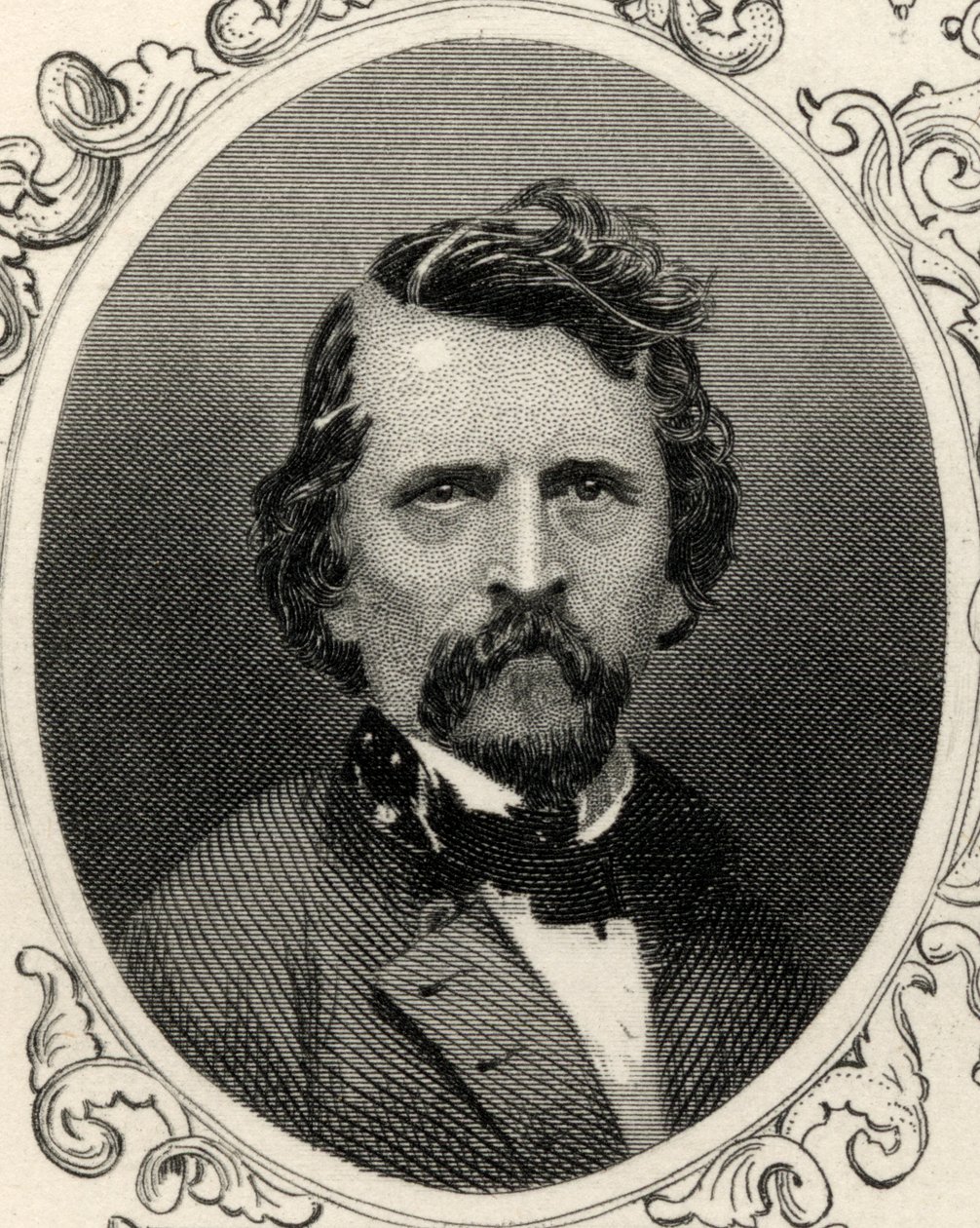 Portrett av general jarl Van Dorn (1820-63) av American School