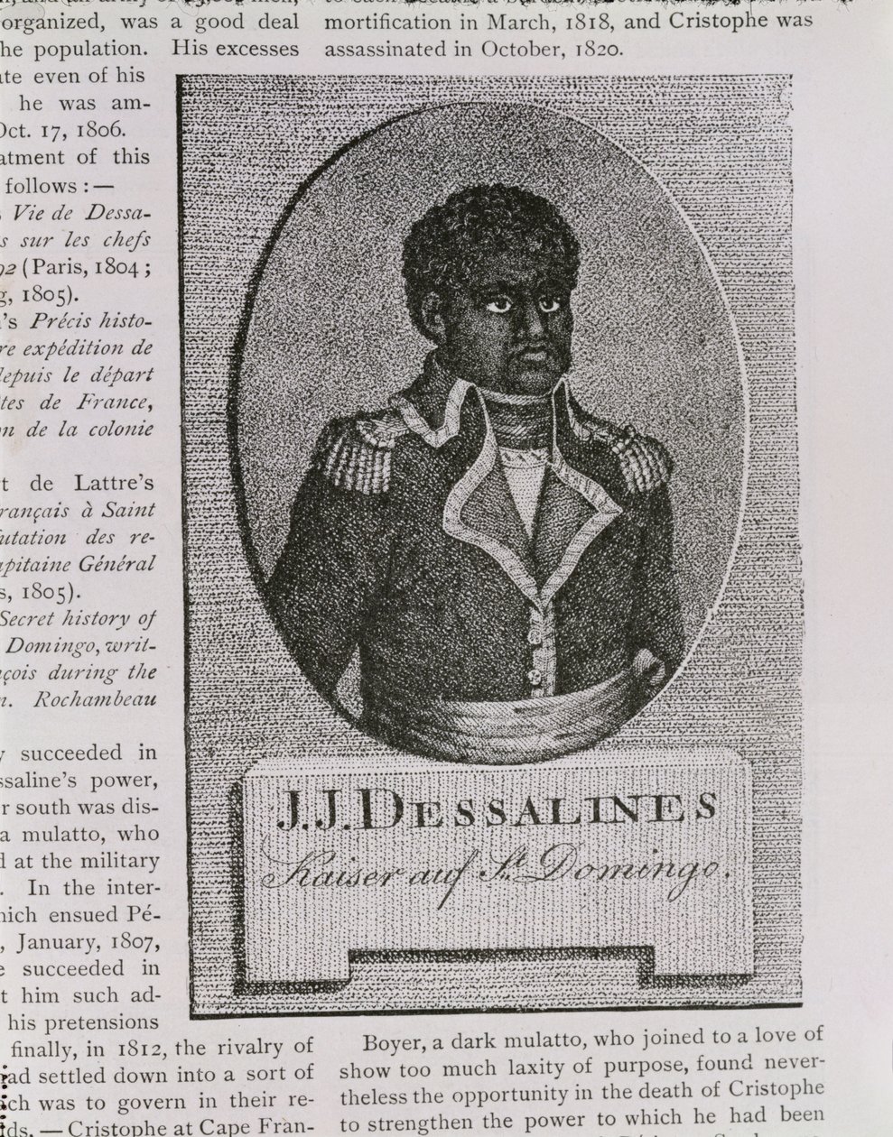 Portrett av Jean-Jacques Dessalines (ca. 1758-1806) av American School