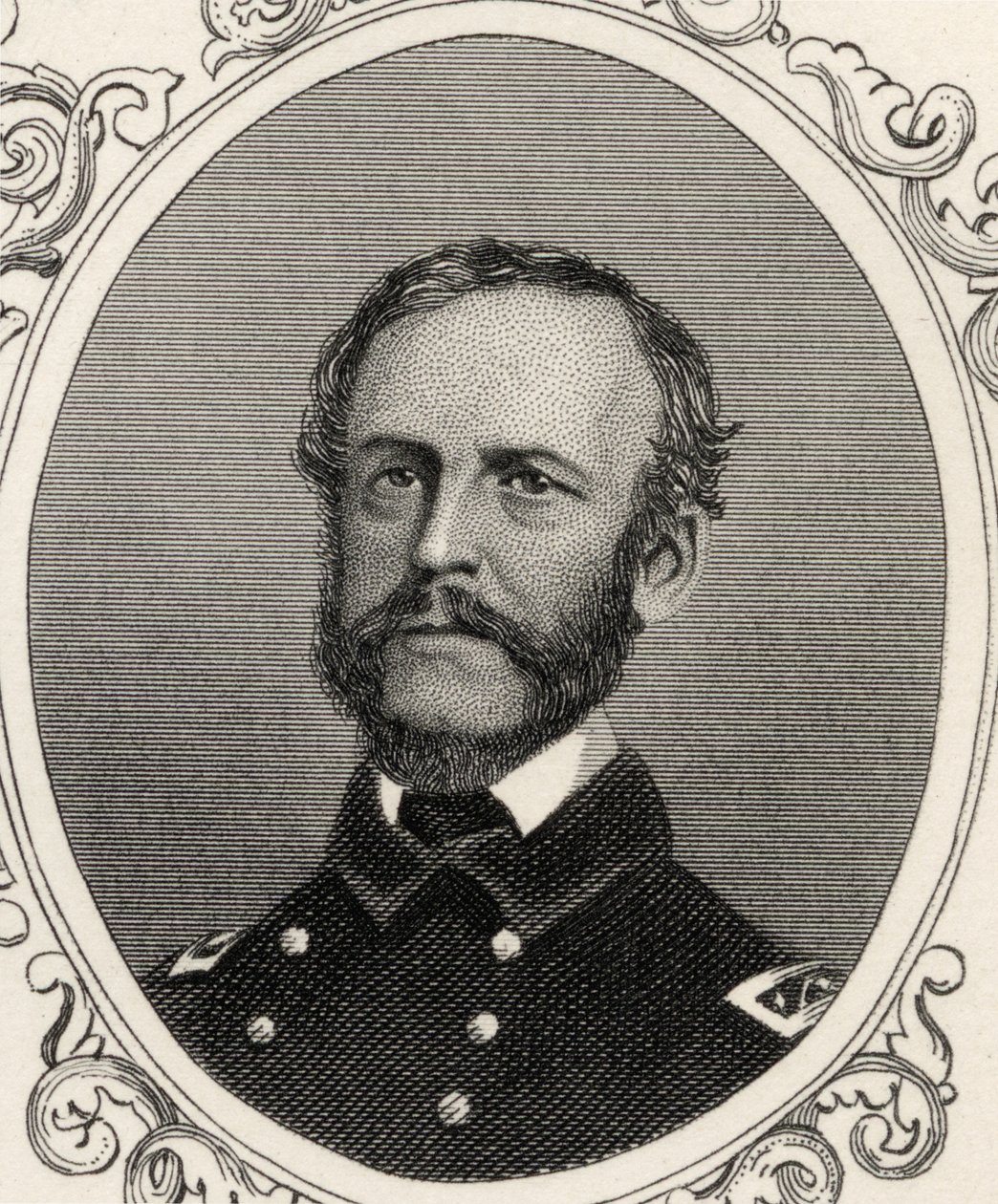 Portrett av John Adolphus Bernard Dahlgren (1809-70) av American School