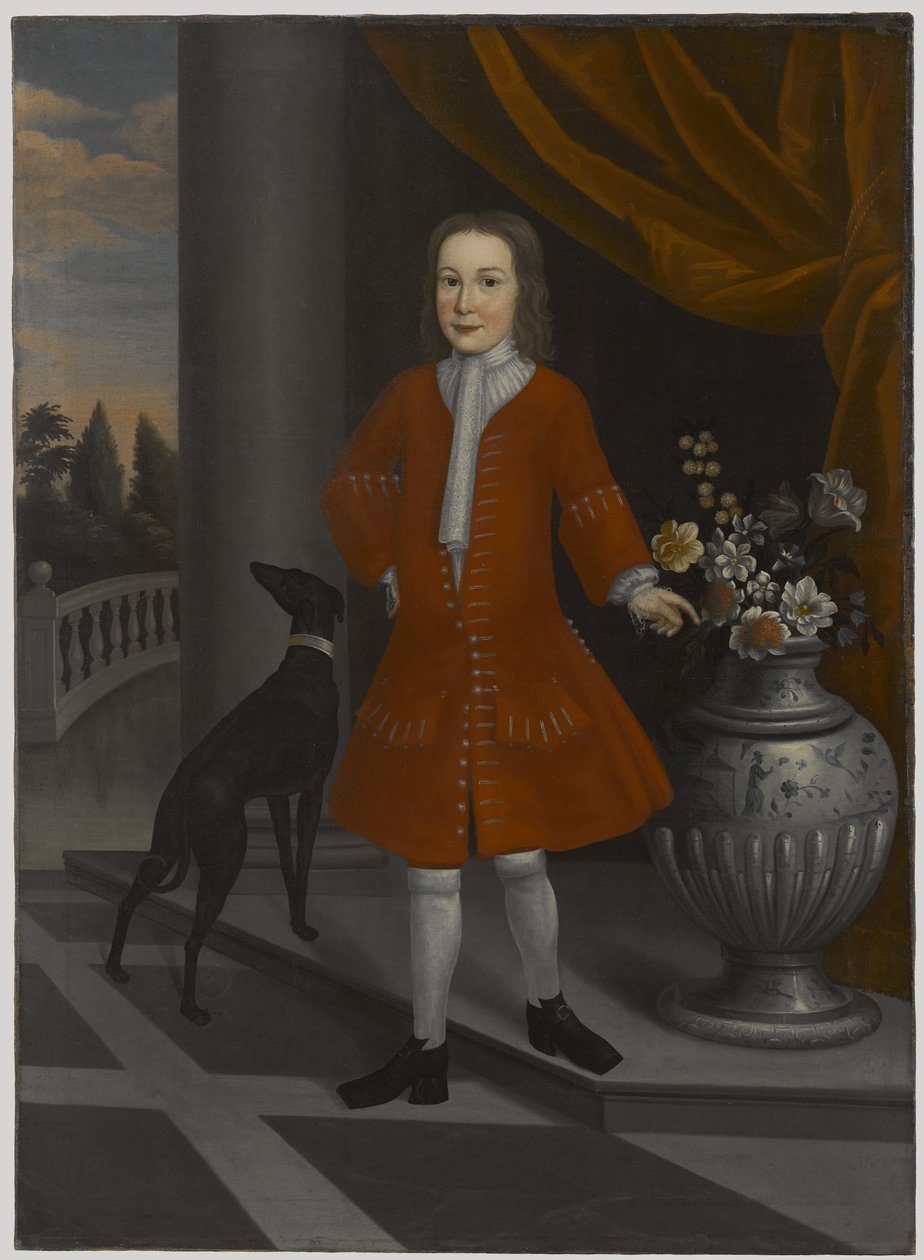 Portrett av Pierre Van Cortlandt, ca. 1731 av American School