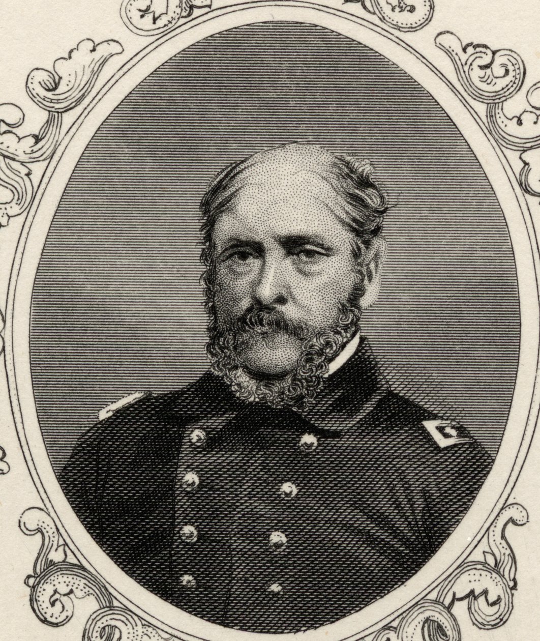 Portrett av kontreadmiral John Ancrum Winslow (1811-73) av American School