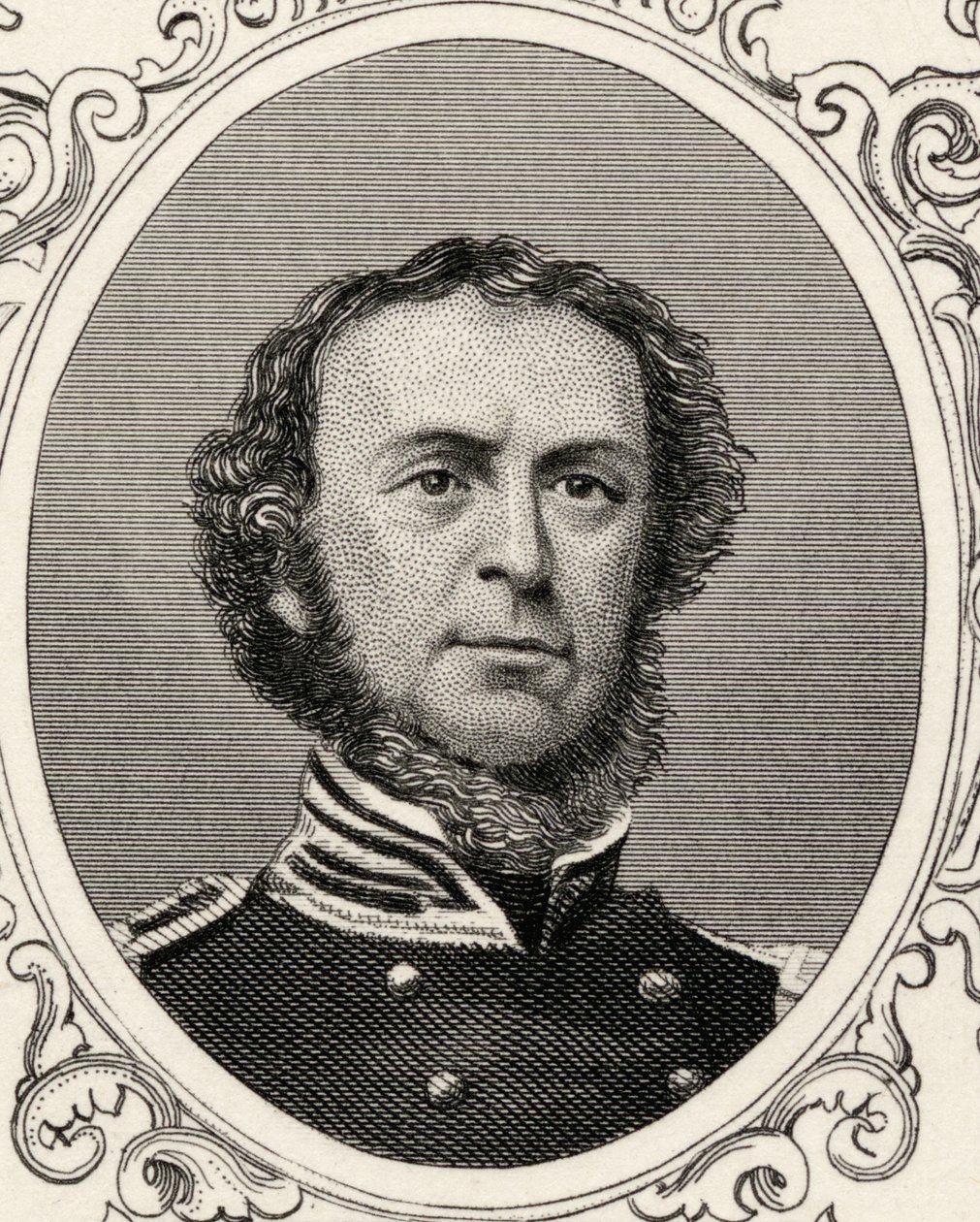 Portrett av Samuel Francis Du Pont (1803-1865) av American School