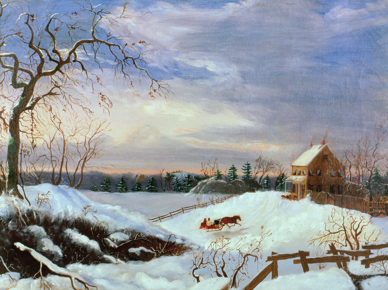 Snøscene, New England av American School