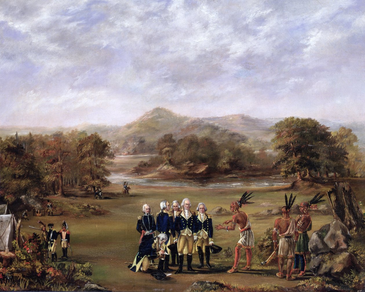 Greenville-traktaten 3. august 1795, 1805 av American School