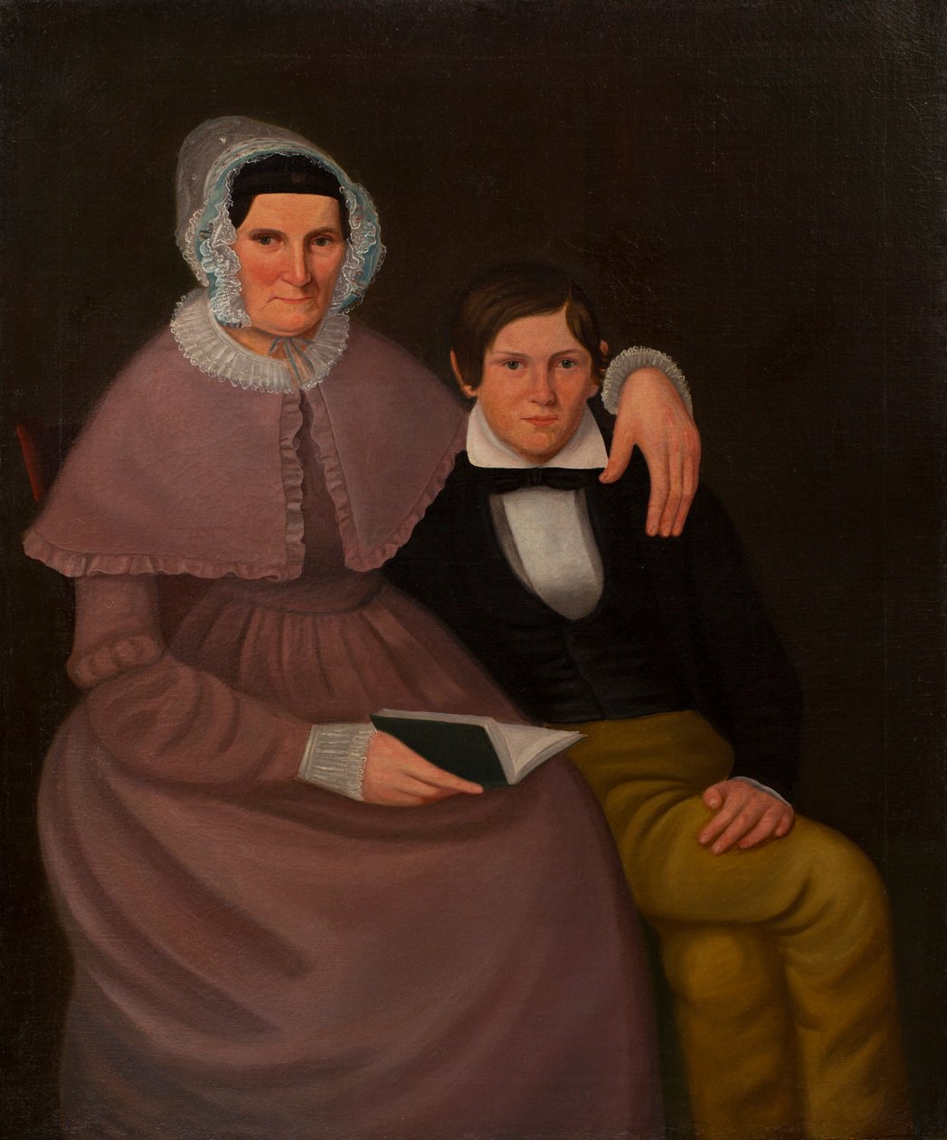 Portrett av Hannah og Joseph Cresswell av American