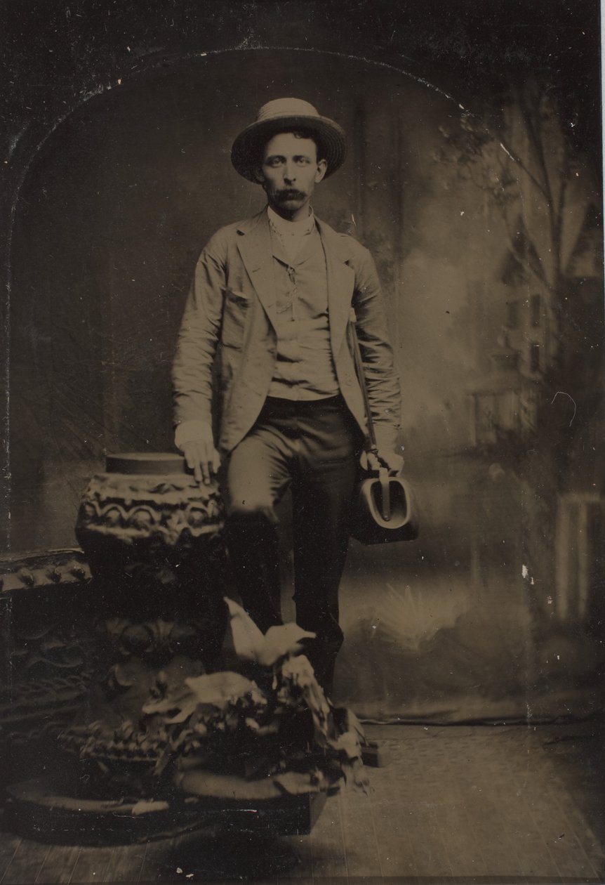 Dr. JA Marshall, lege og kirurg, Williamsburg, Indiana av American 19th Century