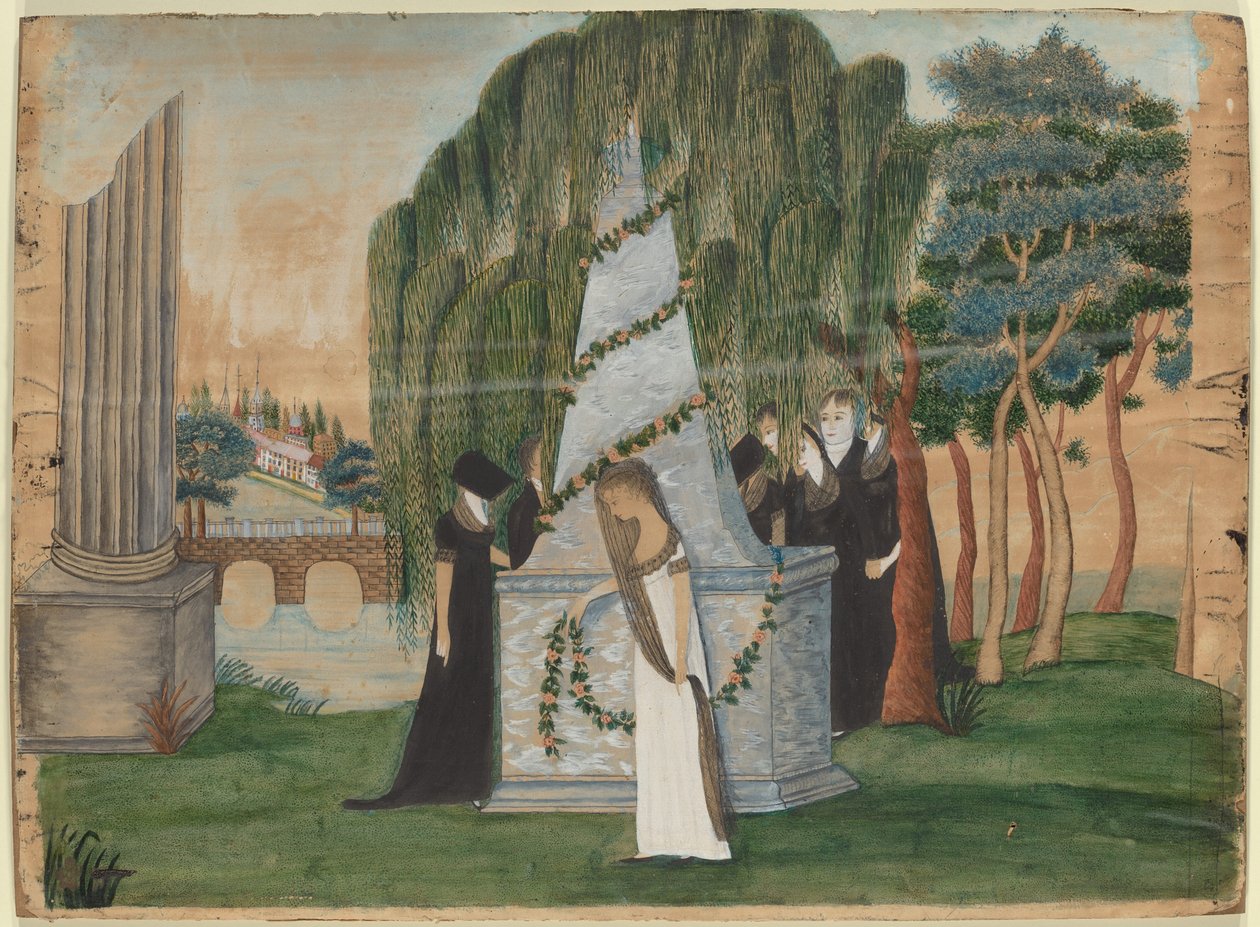 In Memoriam - Kolonne til venstre av American 19th Century