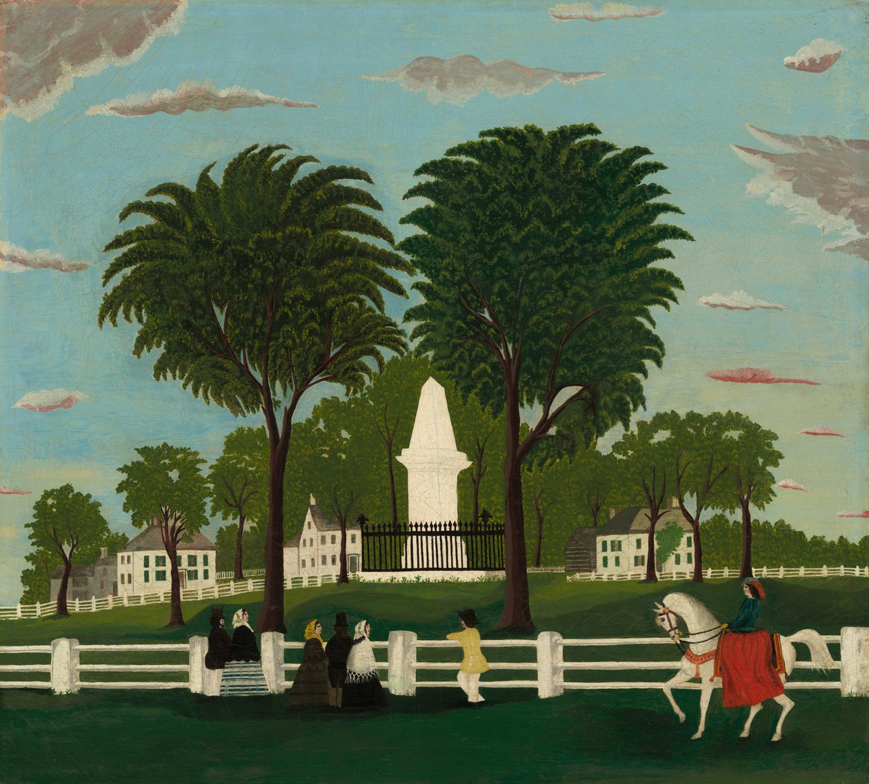 Lexington Battle Monument av American 19th Century