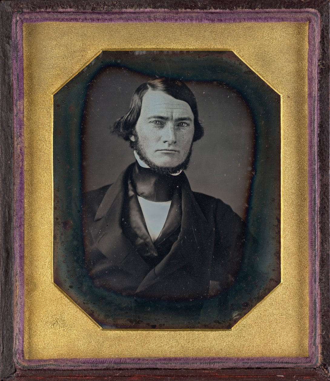 Portrett av en mann av American 19th Century