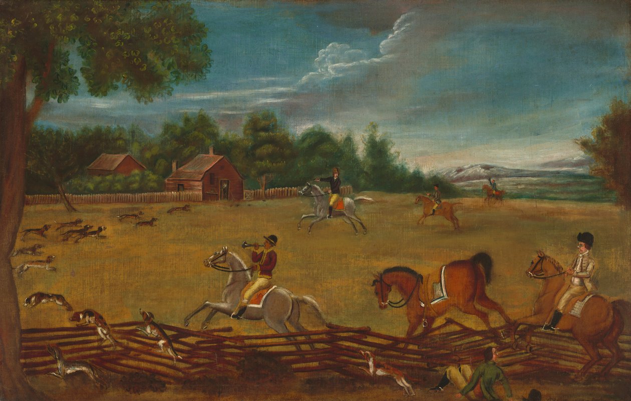 Slutten på jakten av American 19th Century