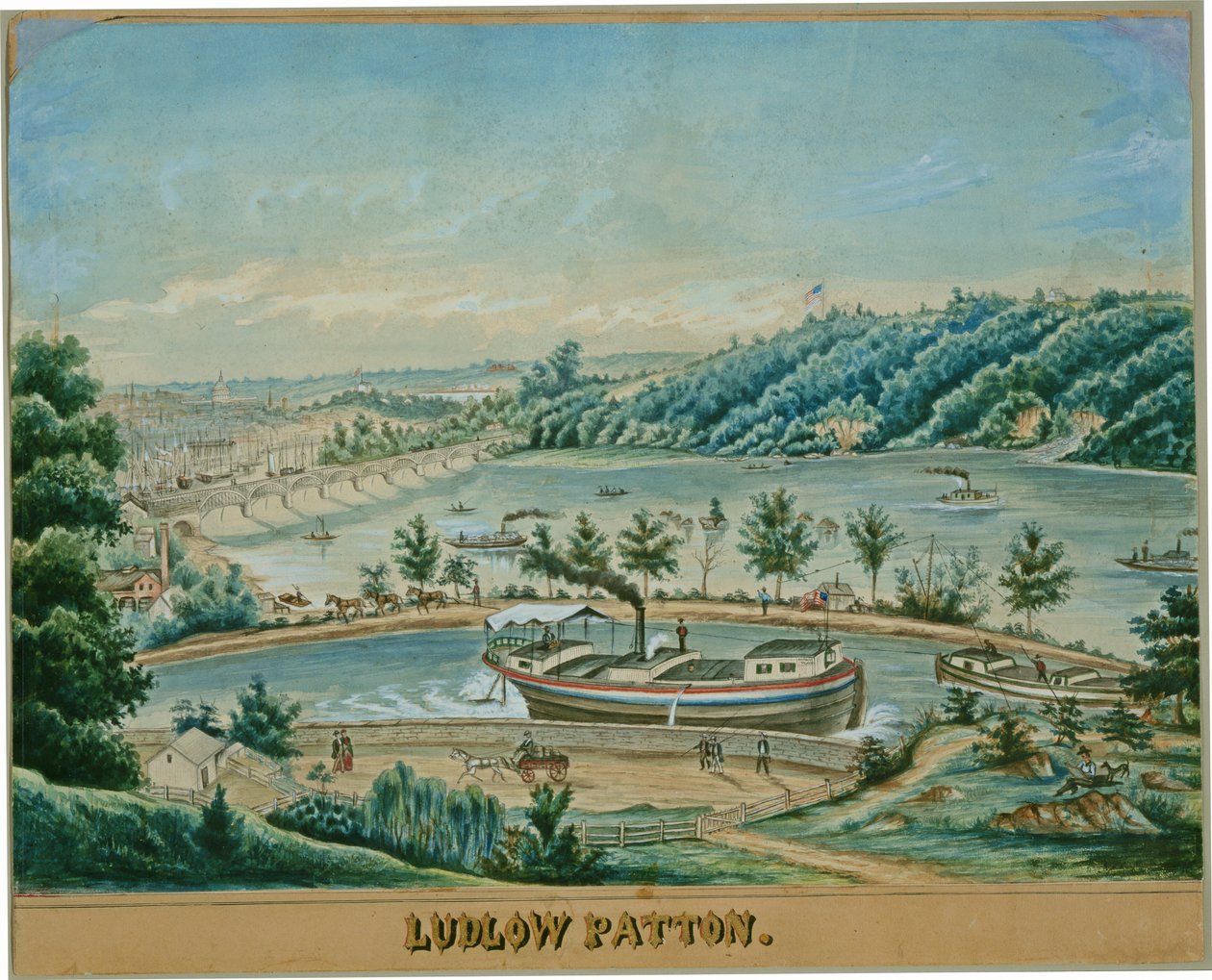 Ludlow Patton av American 19th Century