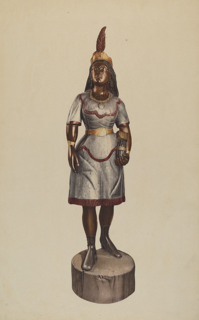 Sigarbutikk Pocahontas av American 20th Century