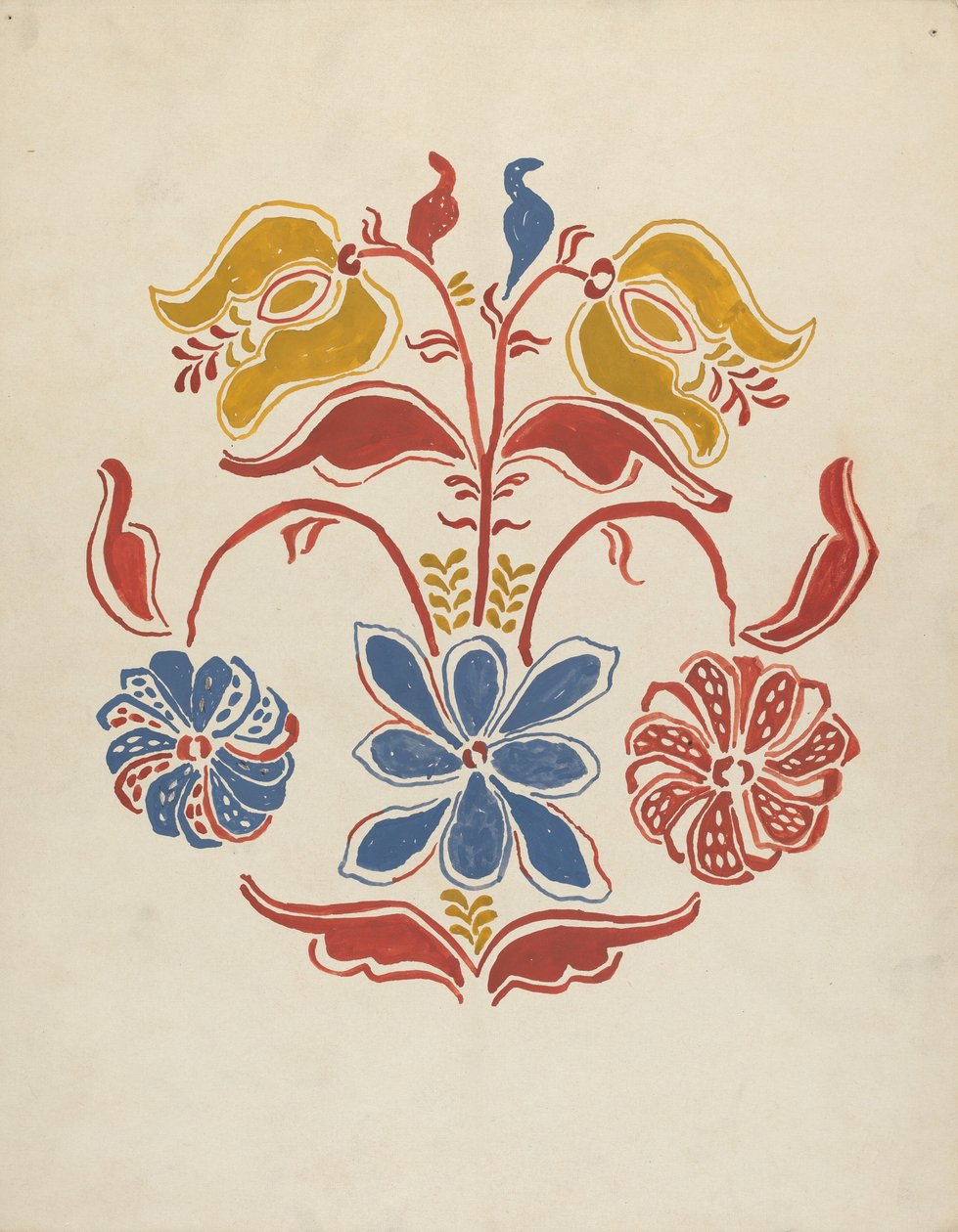Design fra foreslått portefølje av American 20th Century