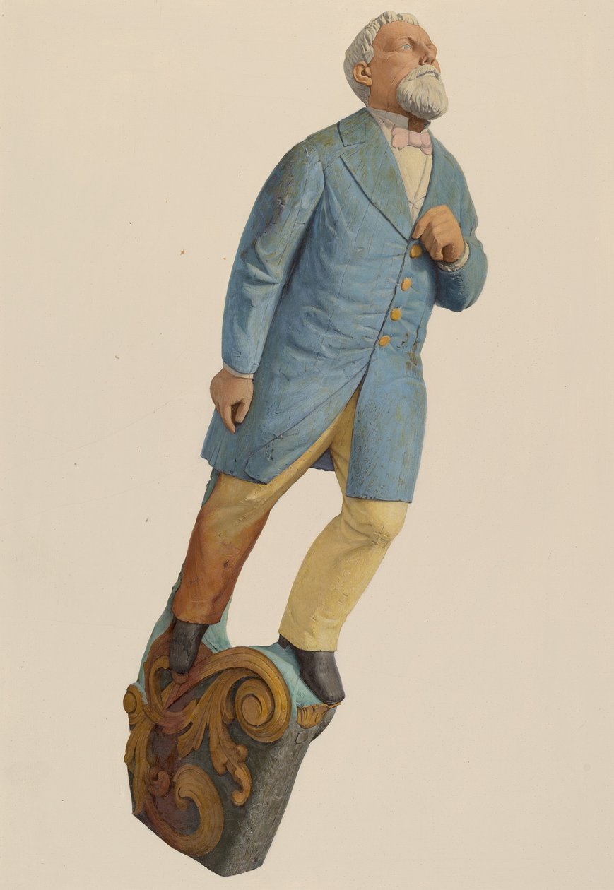 Galionsfigur av American 20th Century