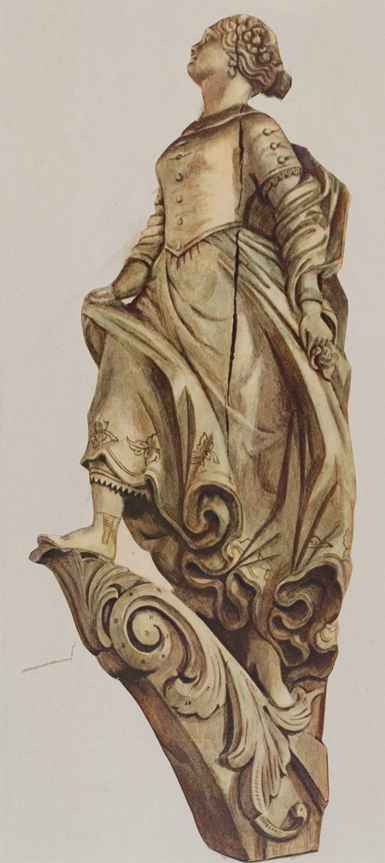 Galionsfigur av American 20th Century